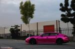 Porsche Panamera Pink Chrome by Impressive Wrap 2016 года